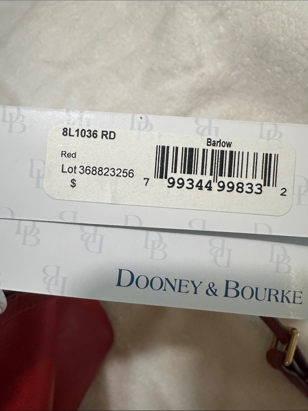 DOONEY and BOURKE red Barlow❤️ - Picture 11 of 15